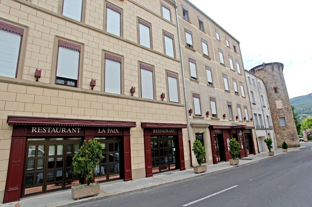Logis Hotel Restaurant De La Paix Lodève 外观 照片